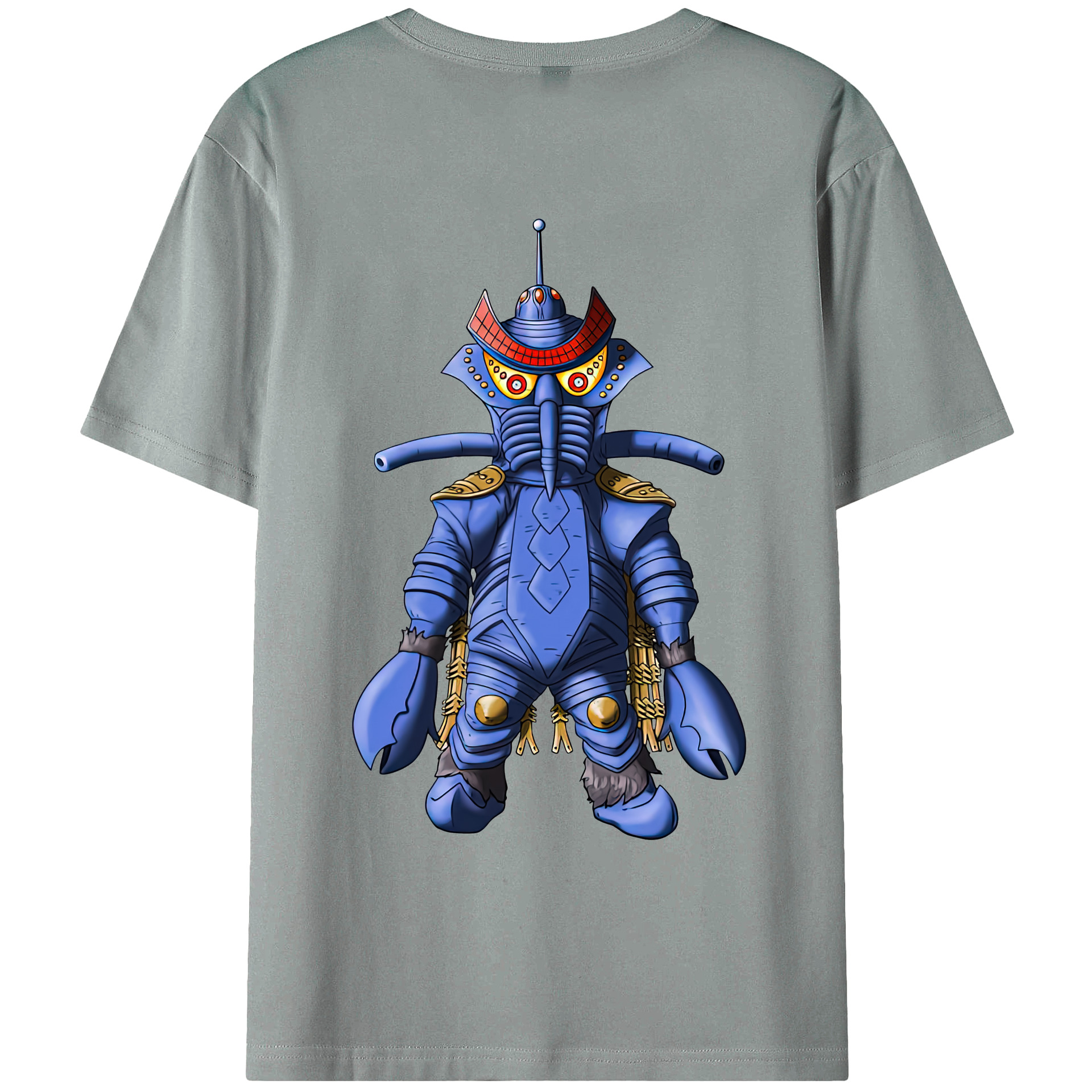 （画像用） ウルトラマン Ultraman 綿100％ メンズ半袖Tシャツ（バックプリント） 通気性